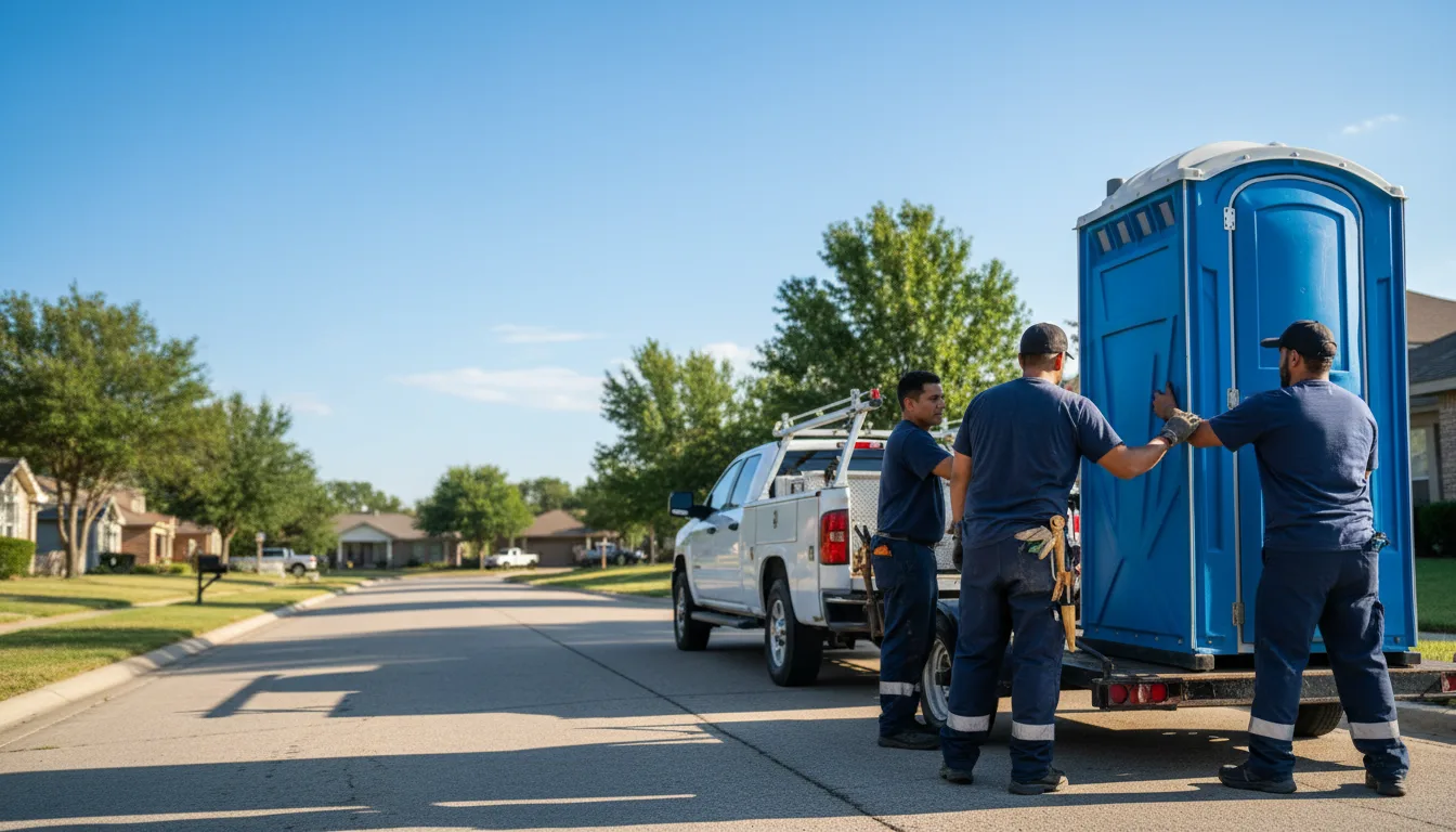 Portable Toilet Rental in Flora, LA near me